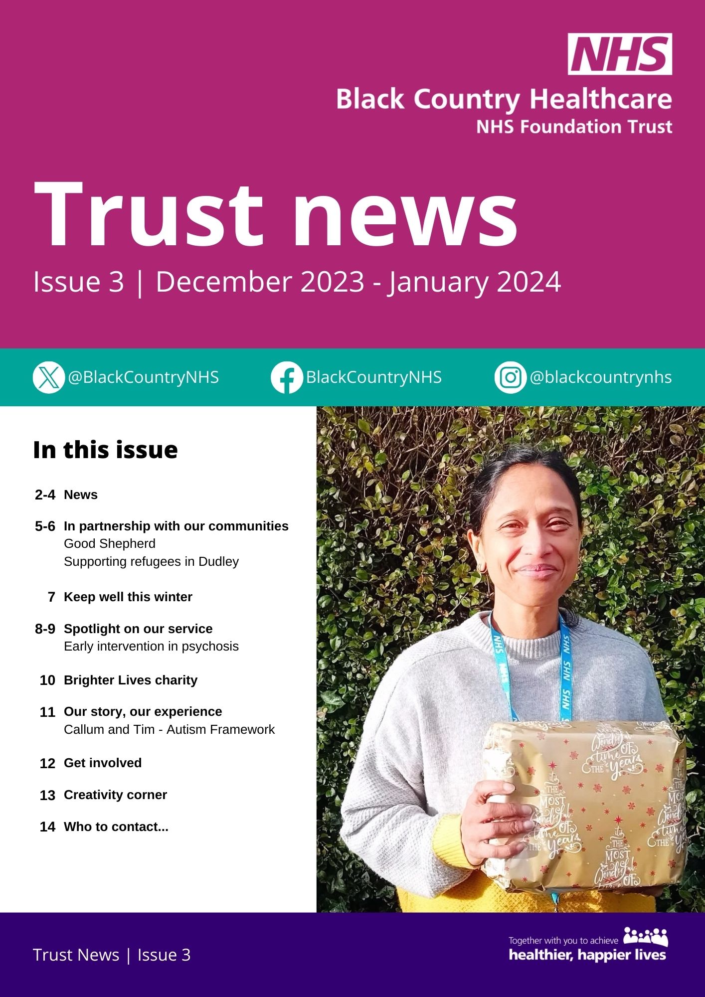 Front cover of Trust News